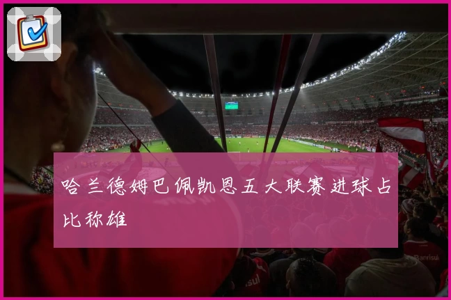 哈兰德姆巴佩凯恩五大联赛进球占比称雄