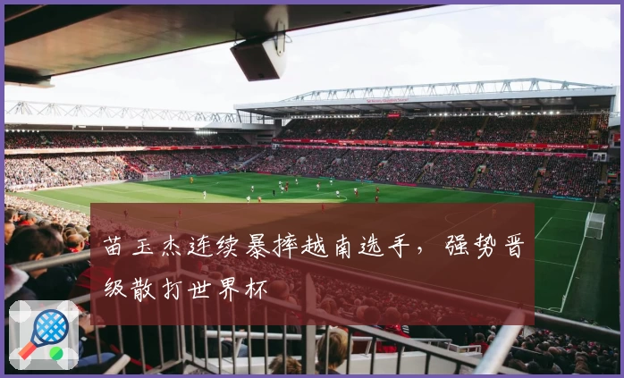 苗玉杰连续暴摔越南选手,强势晋级散打世界杯